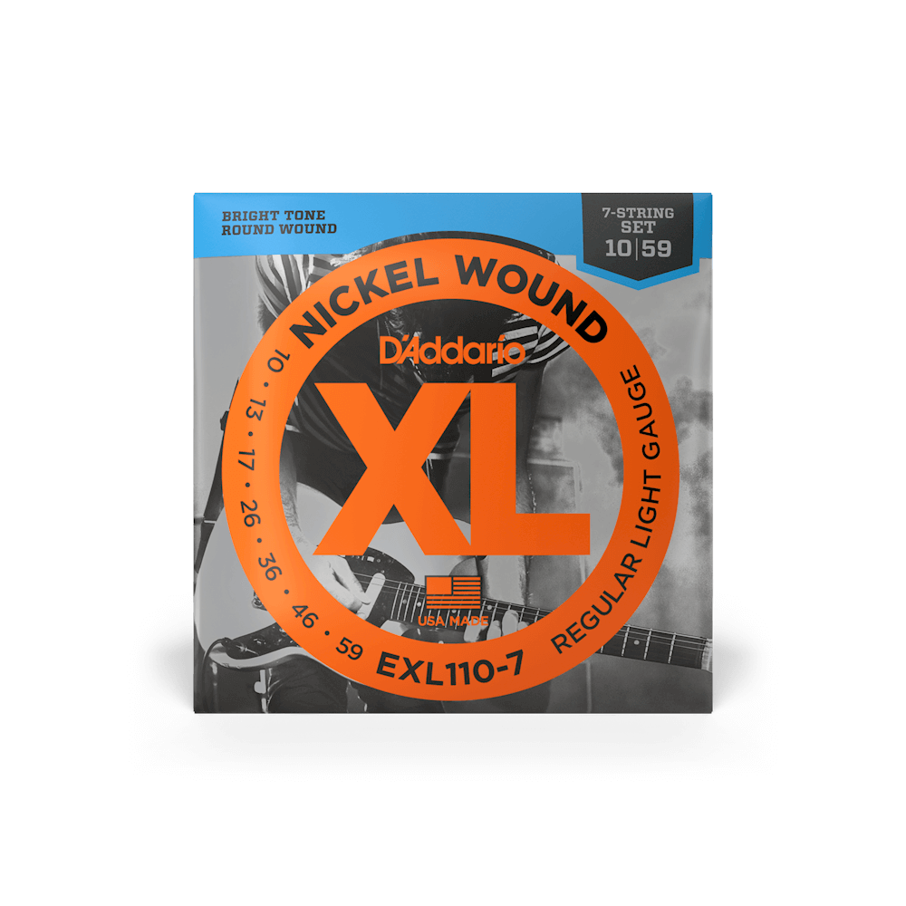 D'ADDARIO EXL110-7 ELECTRIC 10-59 7 STRING SET
