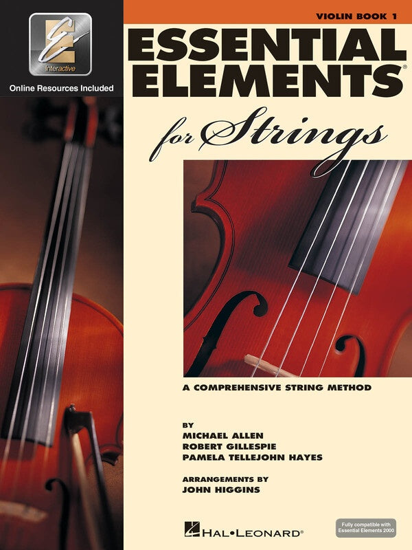 ESSENTIAL ELEMENTS FOR STRINGS - VIOLIN BK1