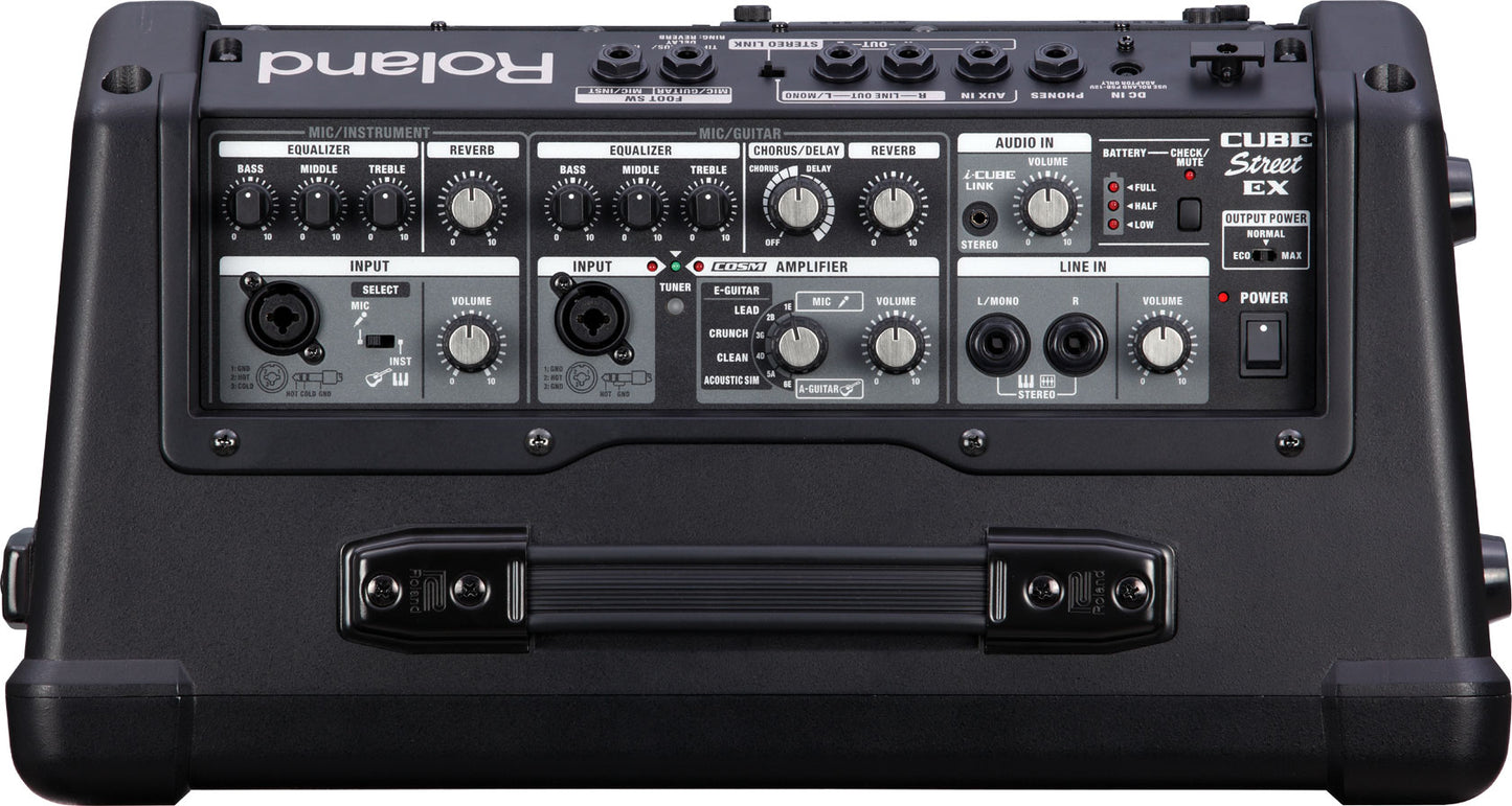 ROLAND CUBE STREET EX - BUSKERS AMP BLK