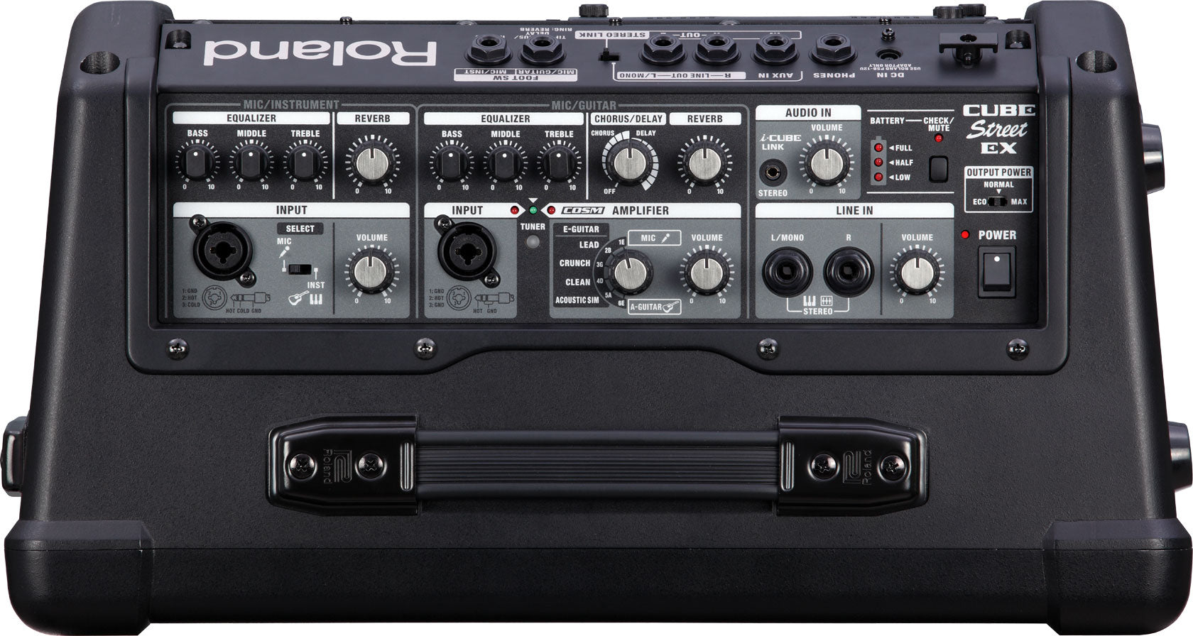 ROLAND CUBE STREET EX - BUSKERS AMP BLK