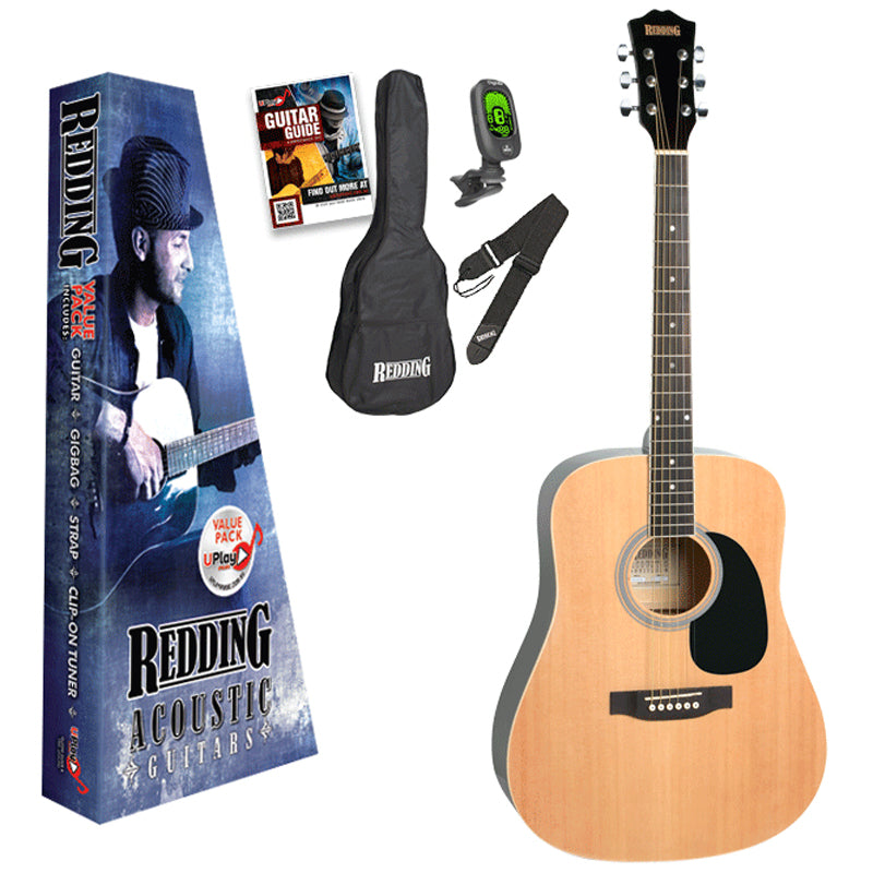 REDDING RED50PK ACOUSTIC GTR PACKAGE - NATURAL