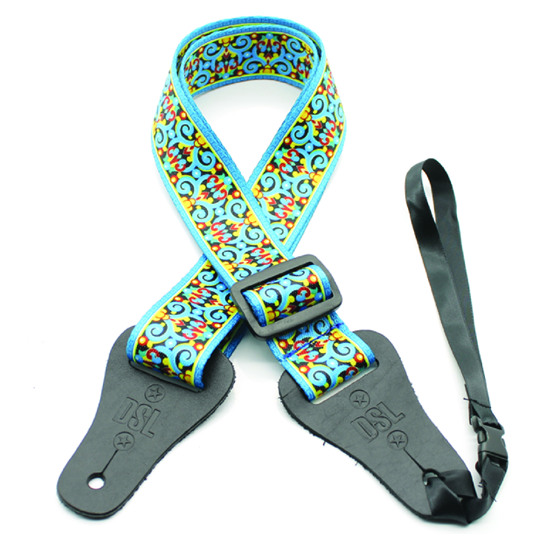 DSL 38UKPOLY-SW-BLUE UKE STRAP