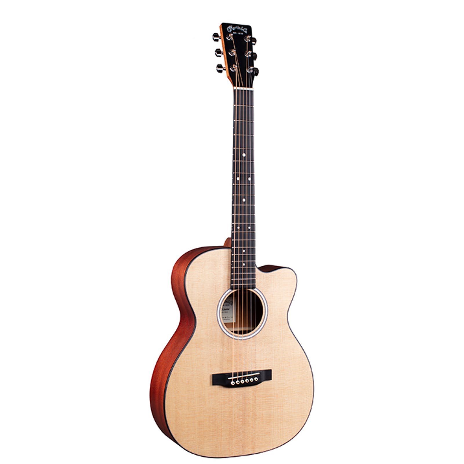 MARTIN 000-CJR10E CUTAWAY JR ACLEL GUITAR - BAG