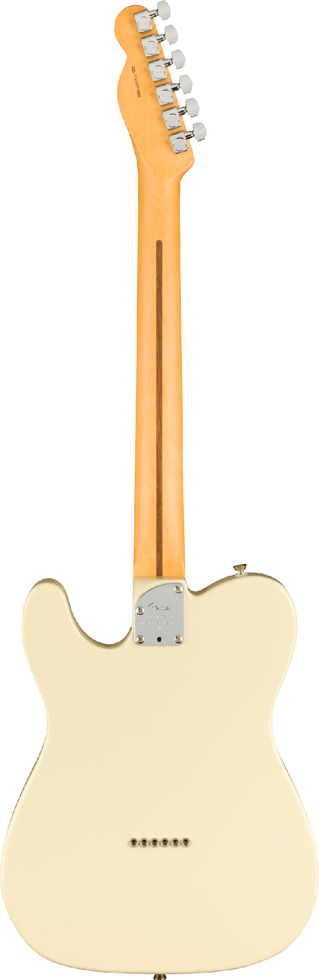 FENDER AMERICAN PRO II TELECASTER RW OLYMPIC WHITE - CASE