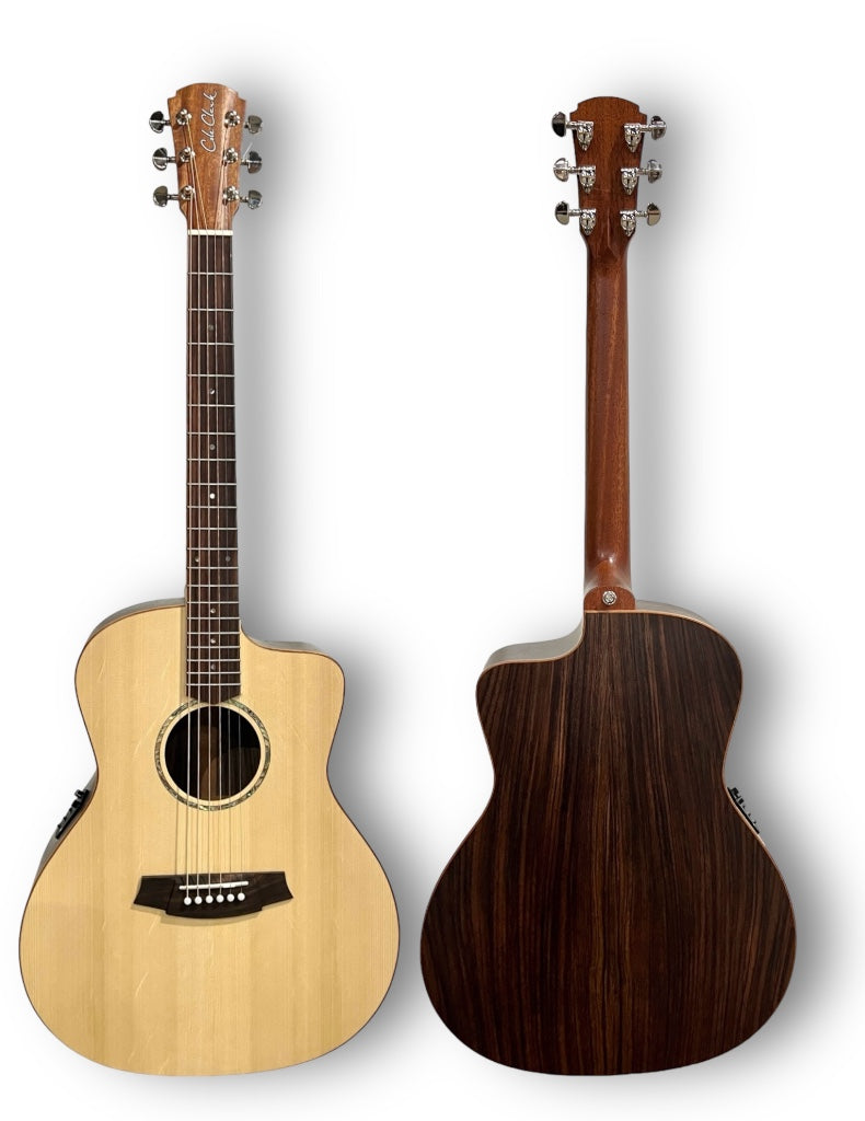 COLE CLARK STUDIO AN1EC SPRICE/ROSEWOOD AC/EL GUITAR - BAG