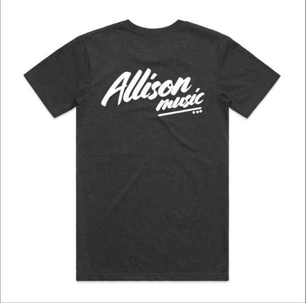 ALLISON MUSIC T-SHIRT AS COLOUR BLACK - SMALL