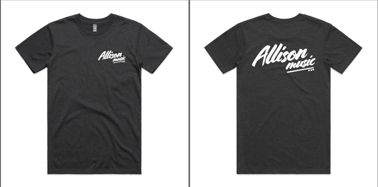 ALLISON MUSIC T-SHIRT AS COLOUR BLACK - MEDIUM