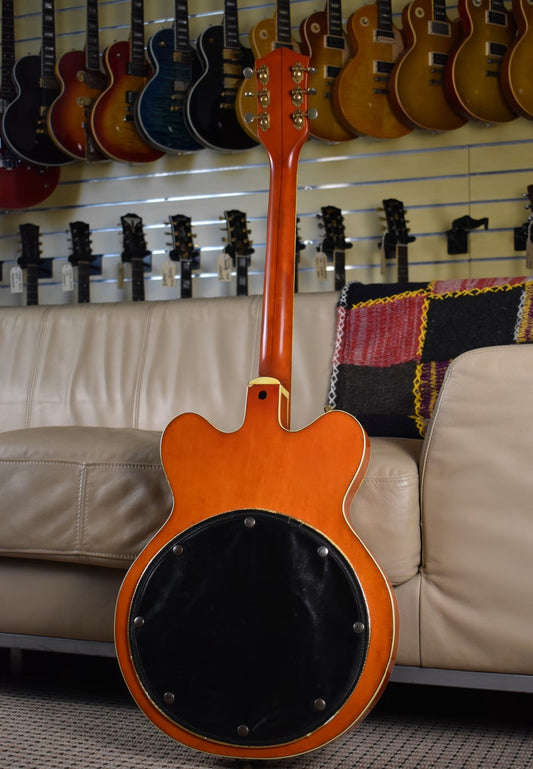 VINTAGE - GRETSCH 1965 6120 DOUBLE CUT 'CHET' NASHVILLE ELECTRIC GUITAR - ORIGINAL CASE & ROAD CASE