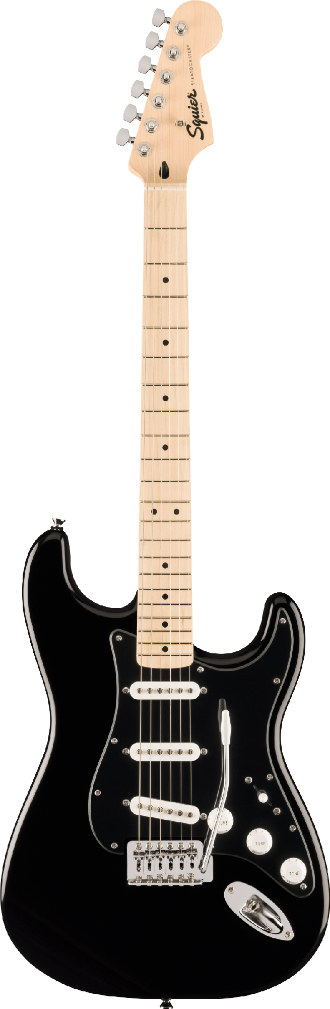 FENDER SQUIER FSR SONIC STRAT MN - BLACK W/BPG