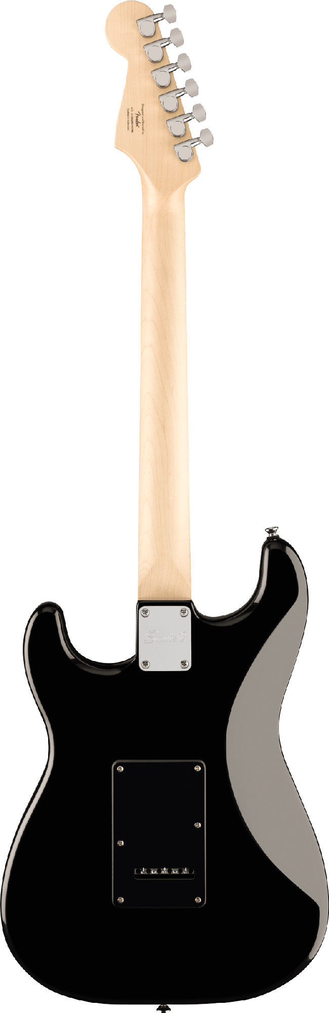 FENDER SQUIER FSR SONIC STRAT MN - BLACK W/BPG