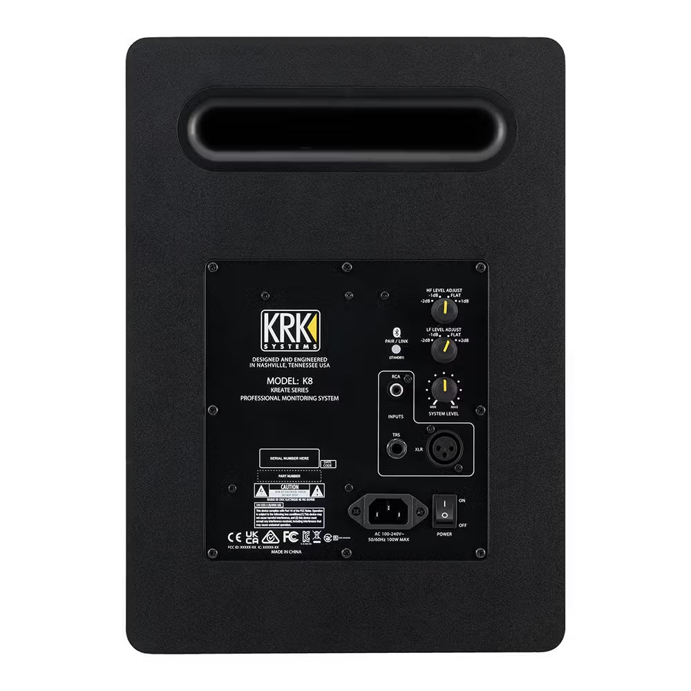KRK KREATE 8" STUDIO MONITOR - BLACK