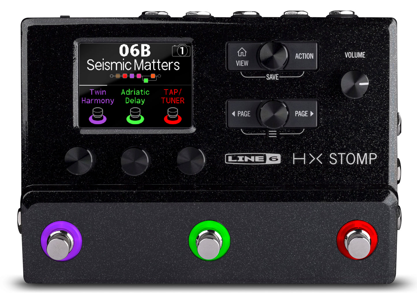 LINE 6 HX STOMP MULTI FX PEDAL UNIT