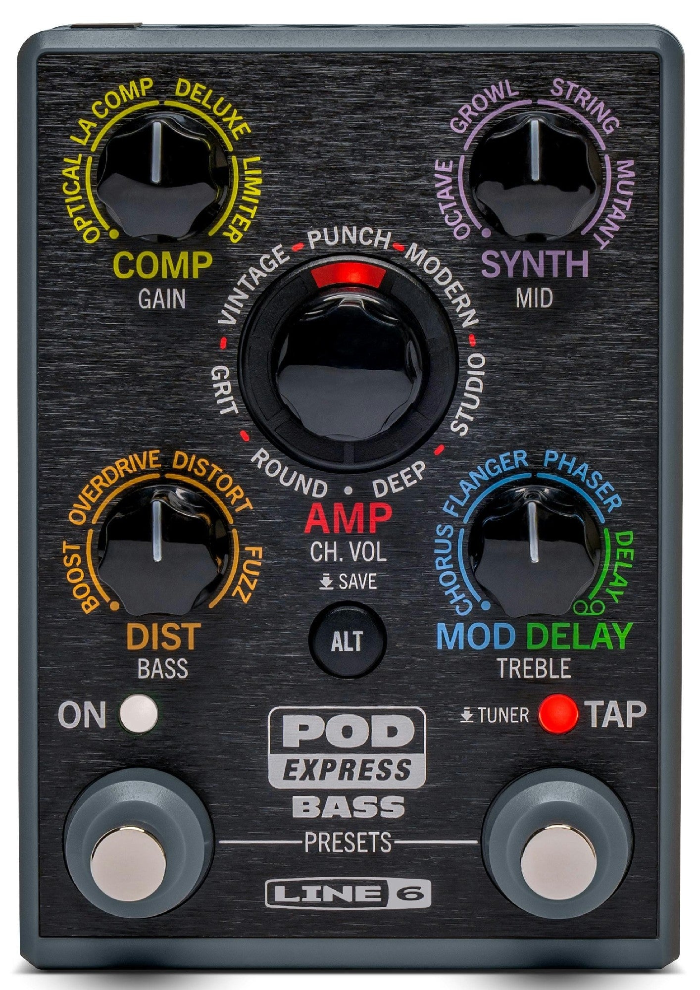LINE 6 EXPRESS BASS MULTI FX PEDAL