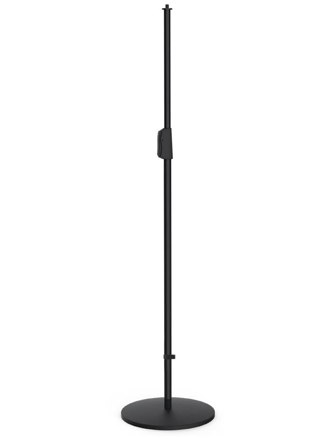 TENUTO TMS01 CAST BASE STRAIGHT MIC STAND - BLACK