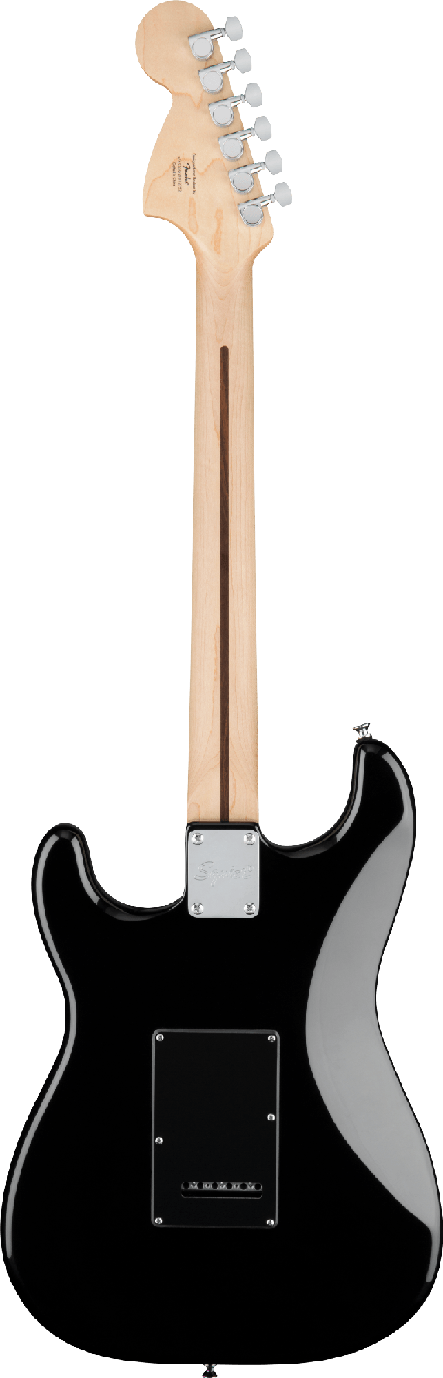 FENDER SQUIER FSR AFFINTY HSS MN - BLACK/BLACK PICKGUARD