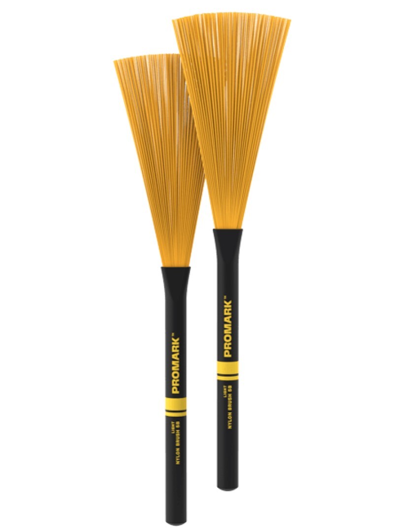 PROMARK LIGHT NYLON 5B BRUSHES - YELLOW