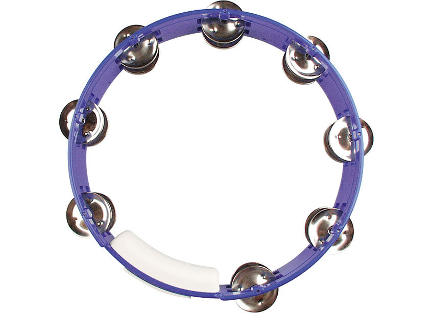 RHYTHM TECH TRUE COLOUR 10" TAMOURINE - BLUE