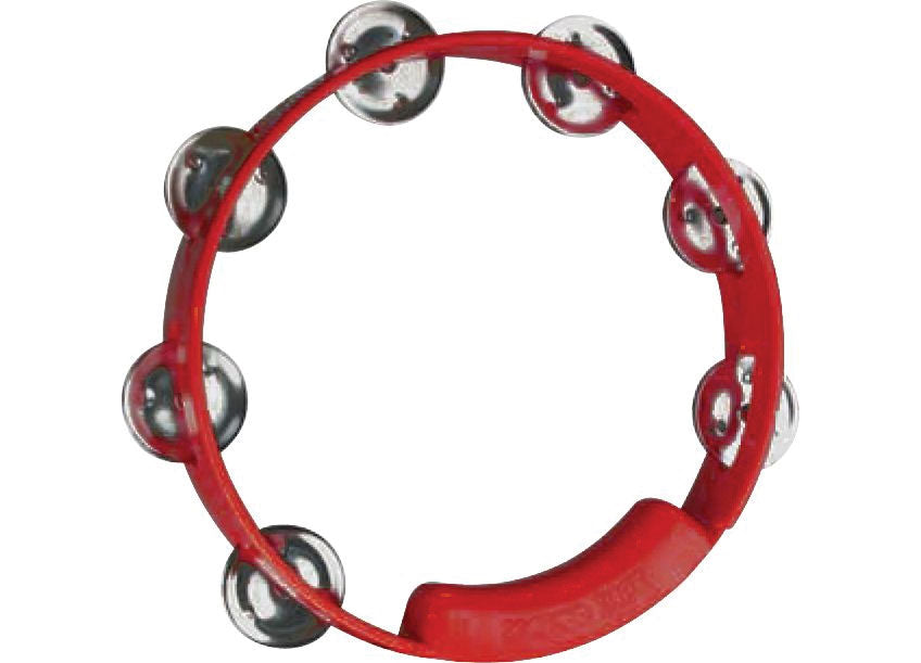 RHYTHM TECH TRUE COLOURS 8" TAMBORINE - RED