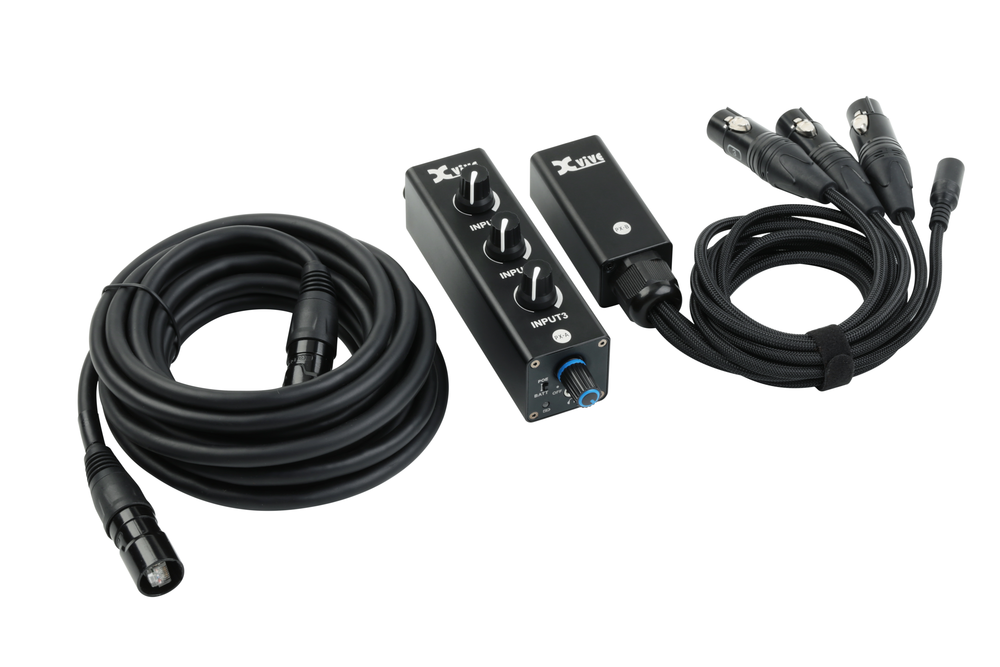XVIVE PX PORTABLE 2 CHANNEL PERSONAL MONITOR MIXER SYSTEM