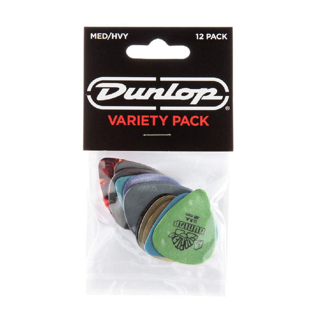 DUNLOP MED/HEAVY VARIETY PICK PACK