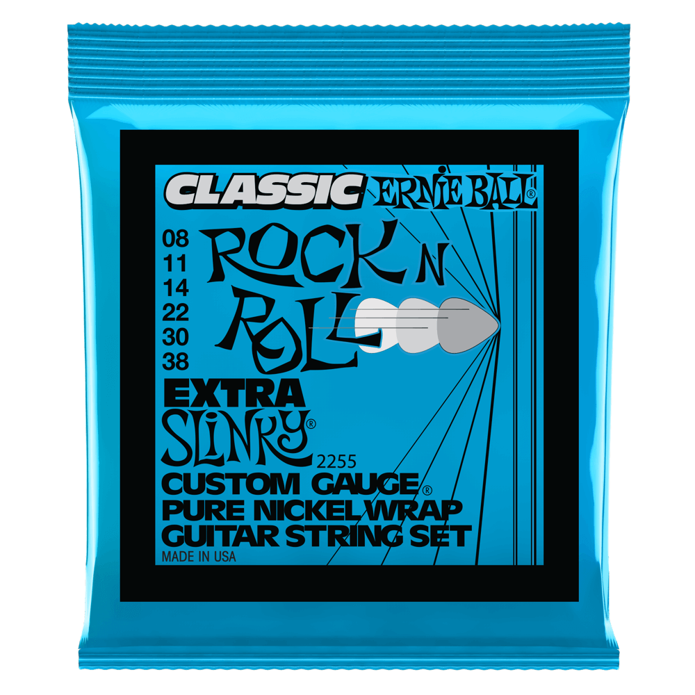 ERNIE BALL ROCK N ROLL EXTRA SLINKY 8-38