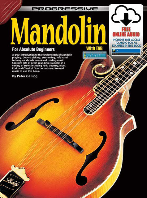 PROGRESSIVE MANDOLIN BK/CD