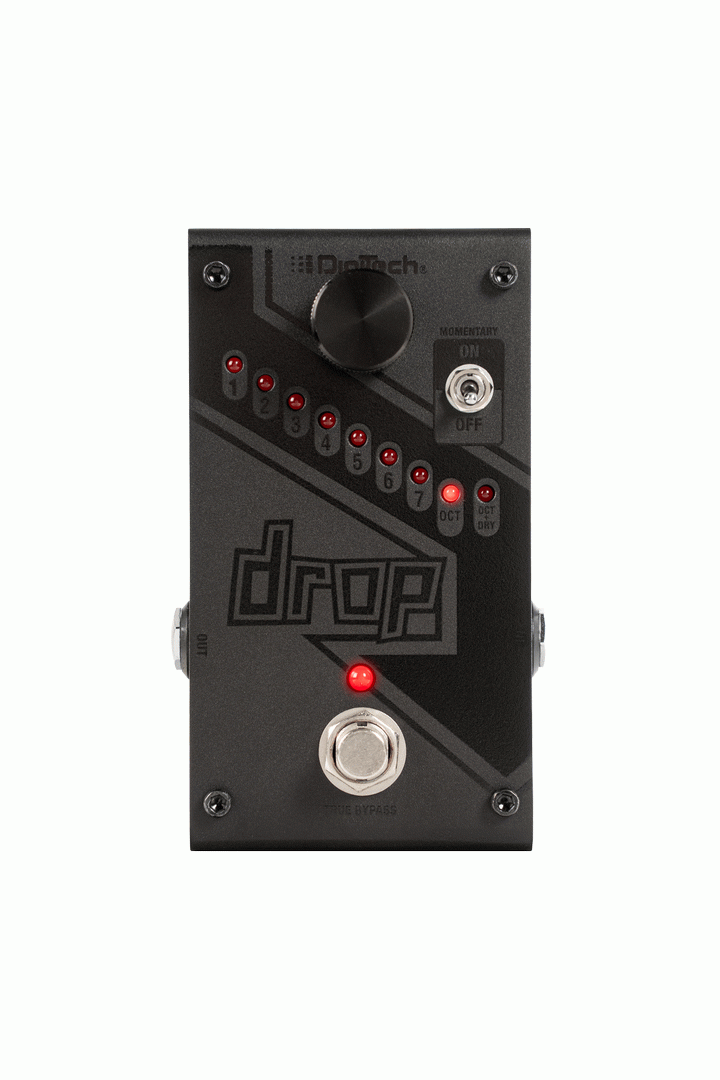 DIGITECH DROP PEDAL - LIMITED EDITION BLACK