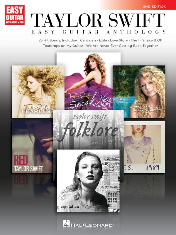 TAYLOR SWIFT - EASY GUITAR ANTHOLOGY