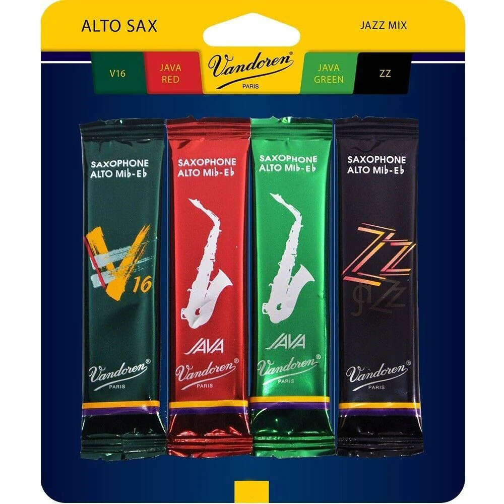 VANDOREN ALTO JAZZ MIXED REED CARD - 2