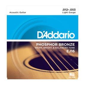 D'ADDARIO EJ16 PHOS BRONZE 12-53