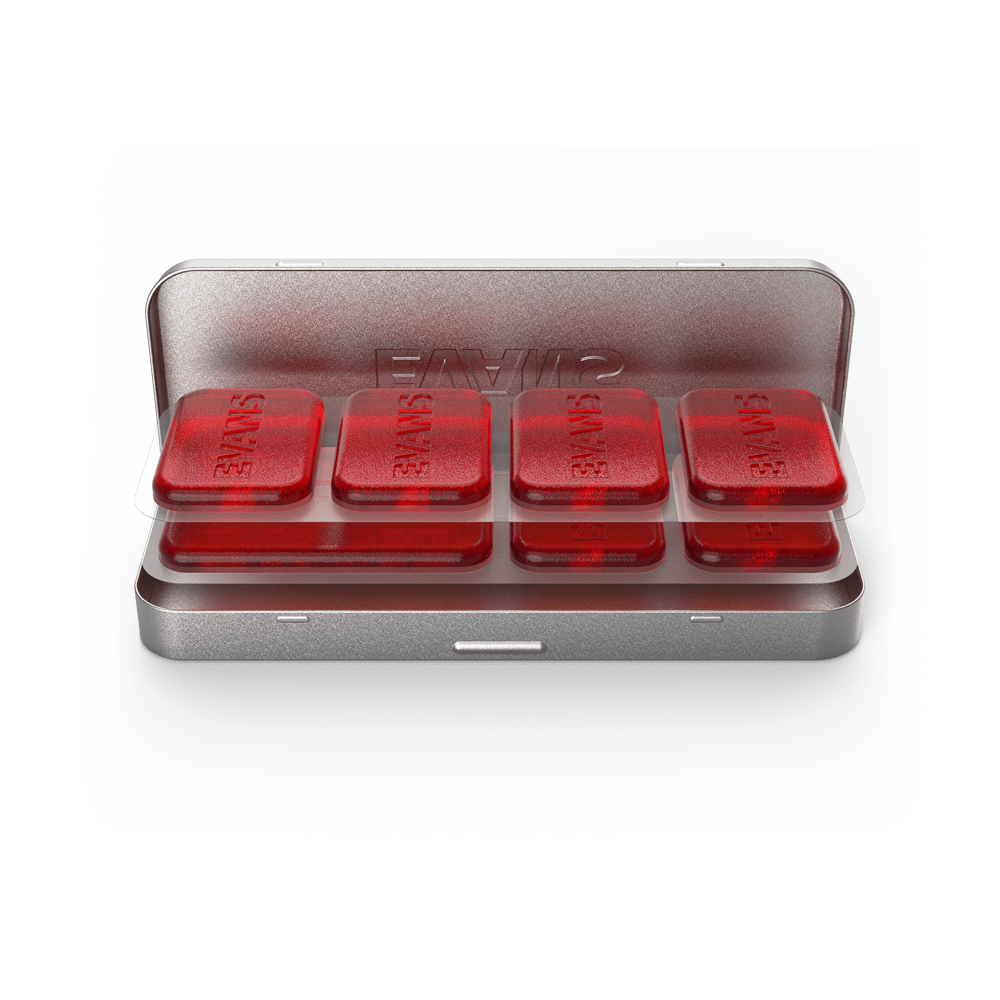 EVANS EQ PODS DRUM DAMPER GELS - 7 PK