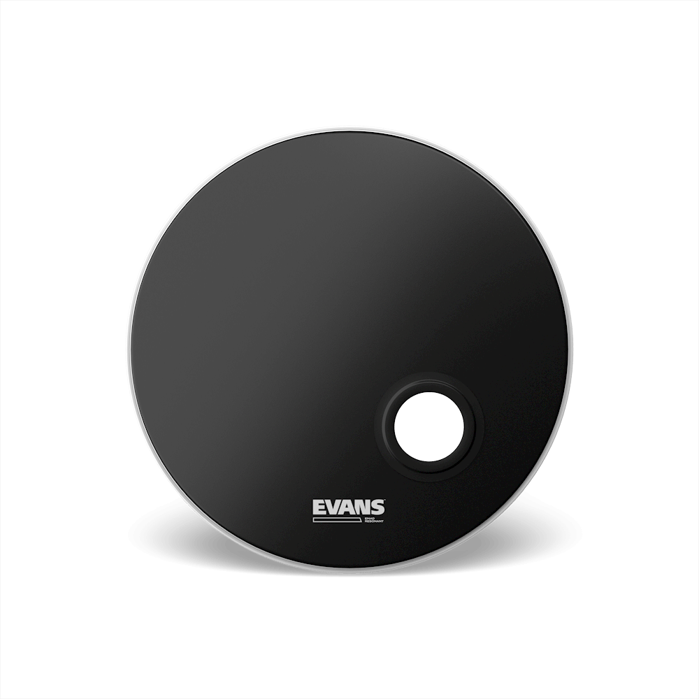 EVANS EMAD RESO 22" BASS - BLACK