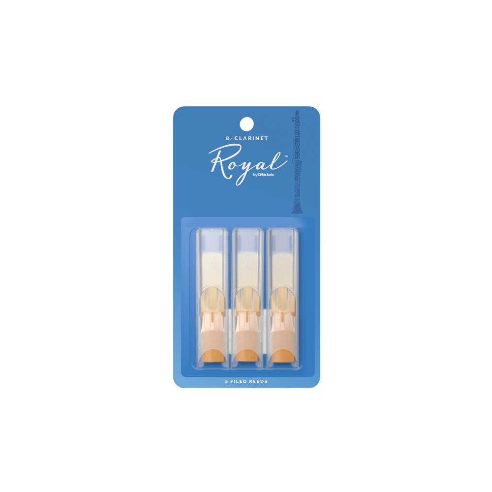 RICO ROYAL BB CLARINET 3PK - 1 1/2