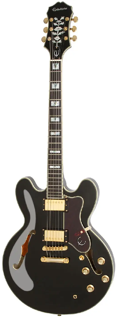 EPIPHONE SHERATON II ELECTRIC GUITAR - EBONY