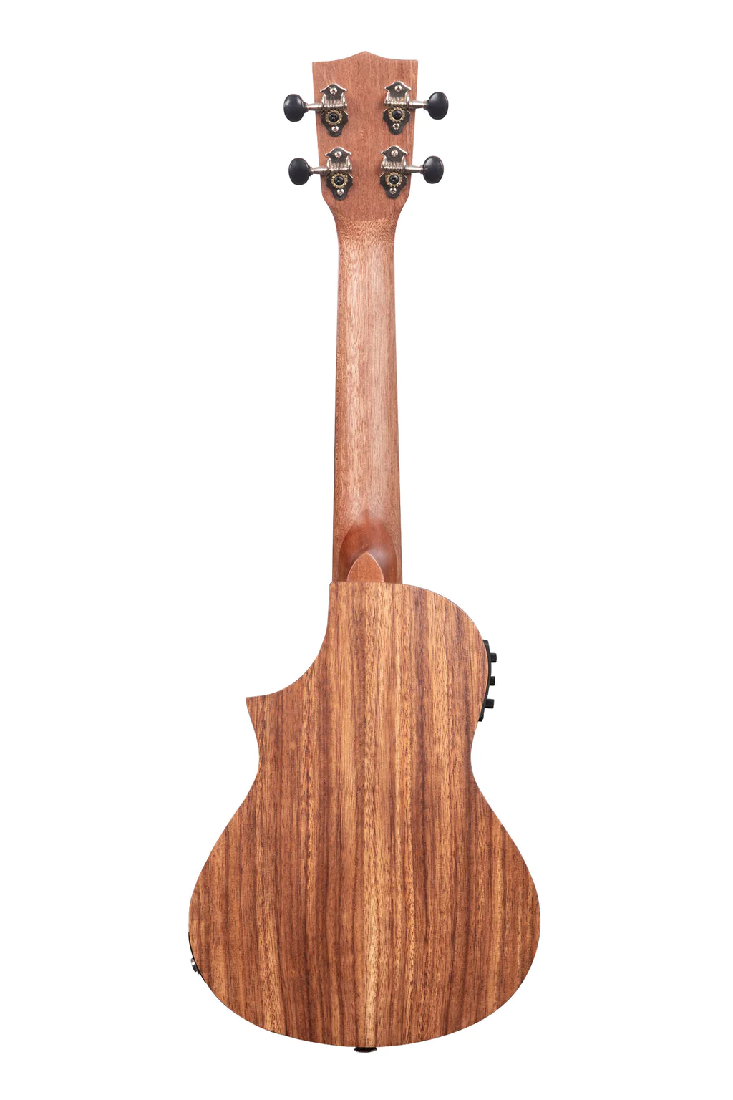 KALA KA-TK-C-CE TEAK TRI-TOP ACOUSTIC/ELECTRIC UKULELE - CONCERT