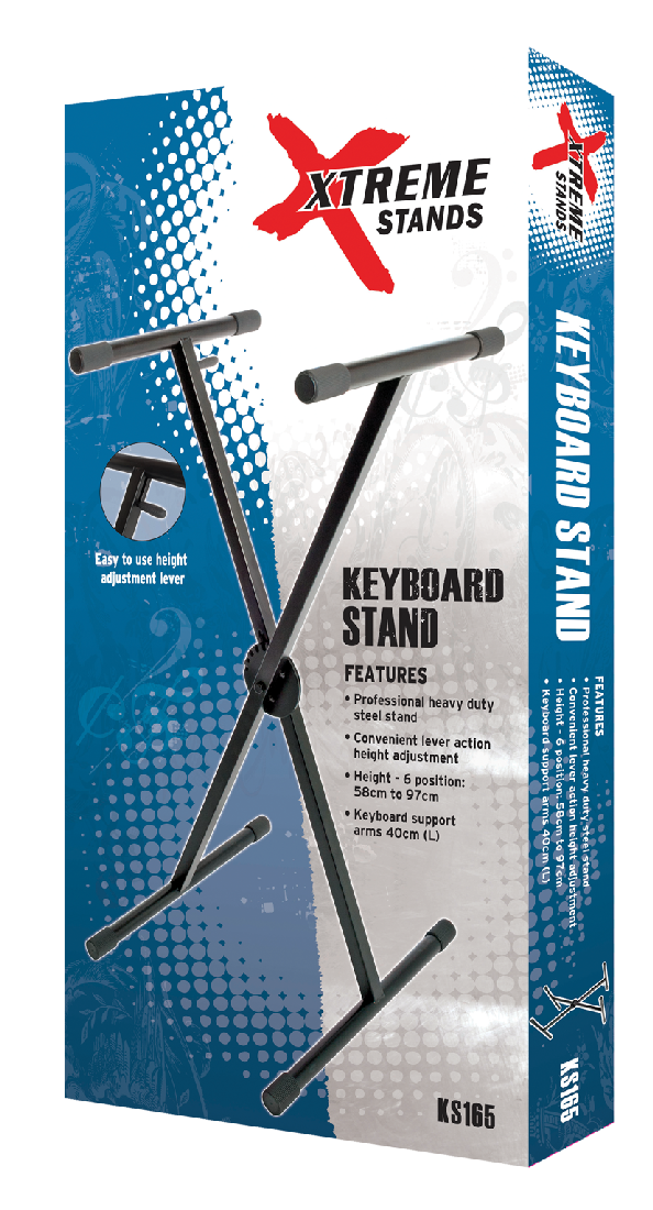 XTREME KS165 S/B KEYBOARD STAND