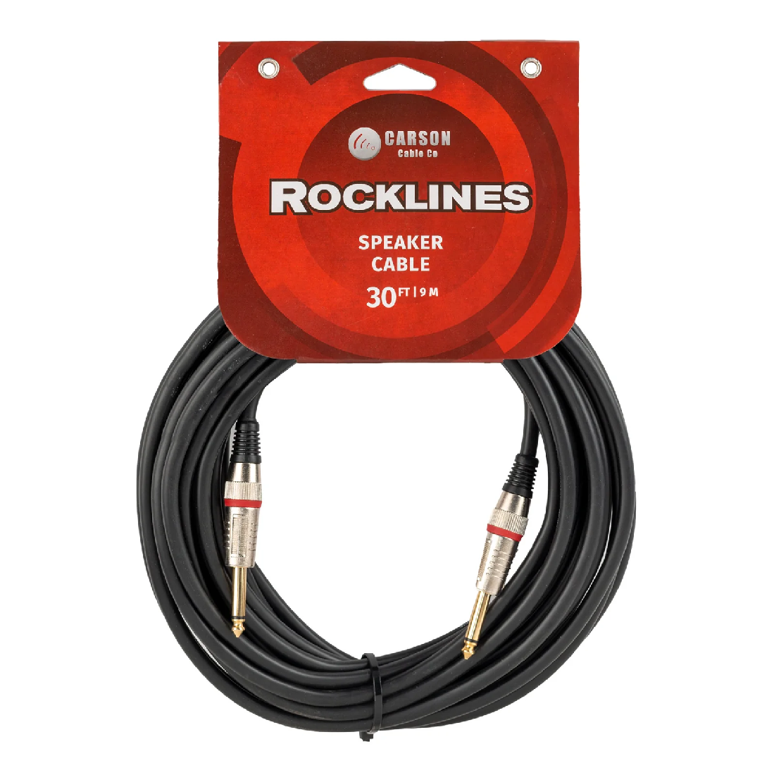 CARSON 30' SPEAKER CABLE JACK-JACK