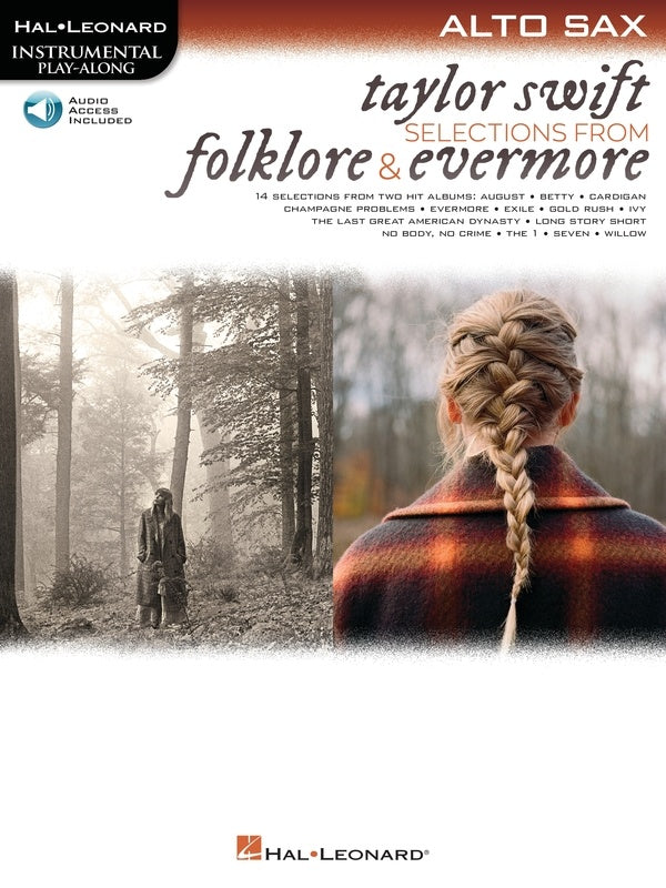 TAYLOR SWIFT - SELECTIONS FOLKLORE/EVERMORE ALTO SAX