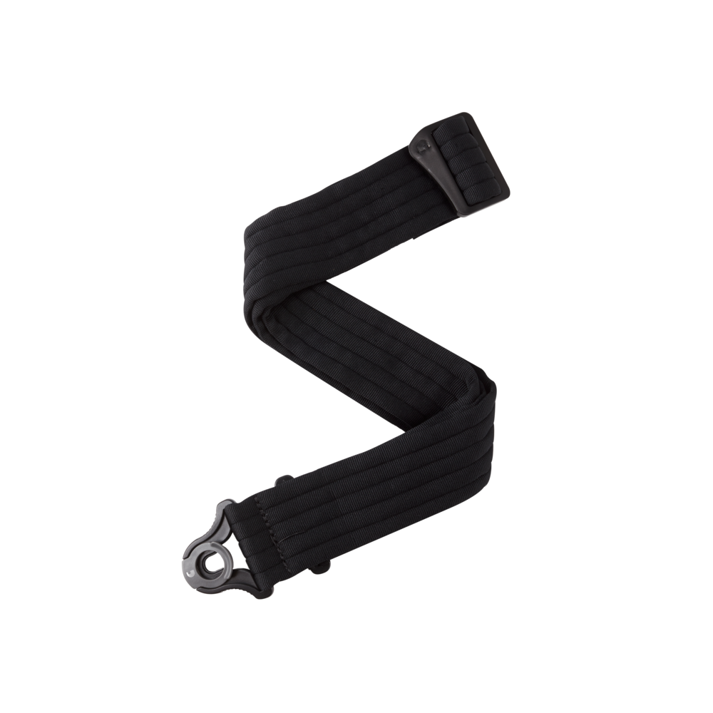 D'ADDARIO 50MM AUTO LOCK BLACK PADDED STRAP