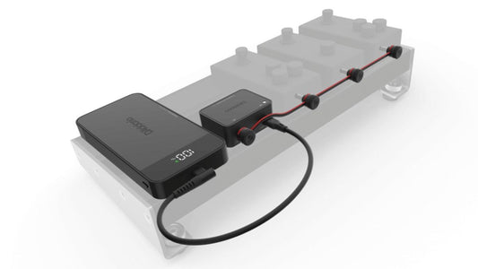 D'ADDARIO XPND RECHARGABLE PEDAL BOARD POWER SUPPLER SUPPLY KIT