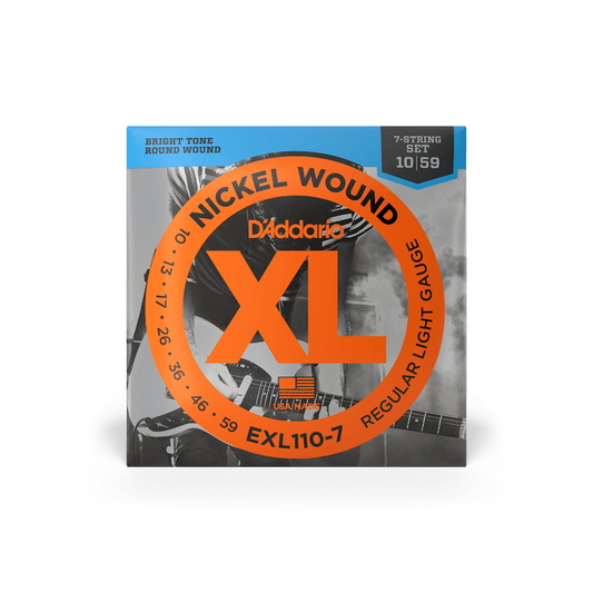 D'ADDARIO EXL110-7 ELECTRIC 10-59 7 STRING SET