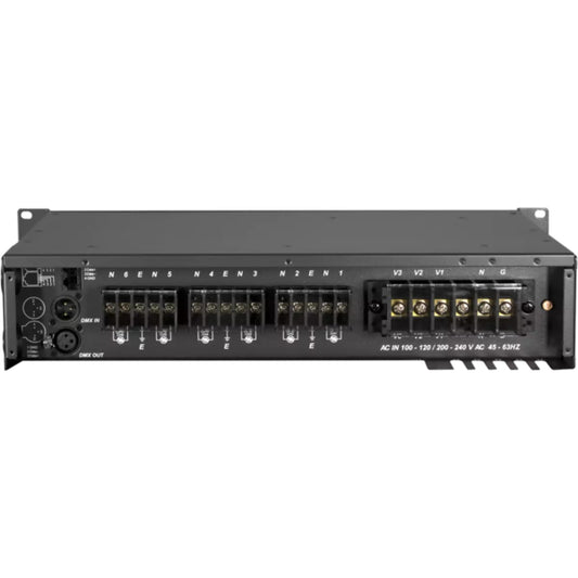 LITE-PUTER DMX DIMMING RACK 6 CHANNEL