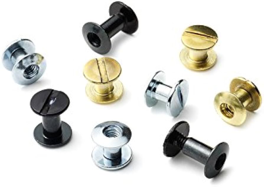 TRX 3/8 9 PACK REMOVEABLE RIVETS - BLACK