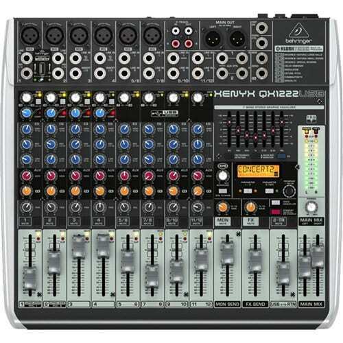 BEHRINGER XENYX QX1222 USB MIXER