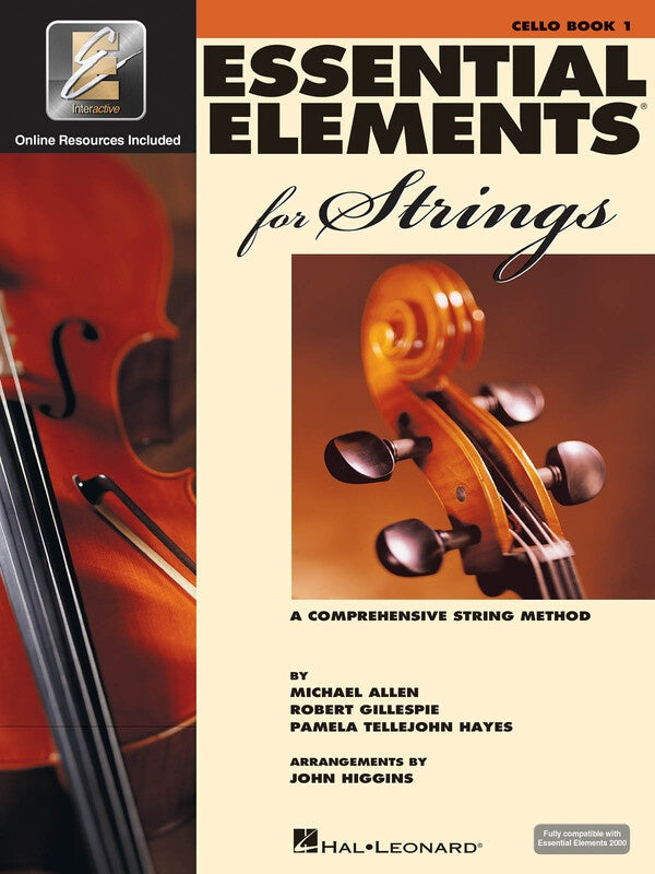 ESSENTIAL ELEMENTS FOR STRINGS CELLO BK1