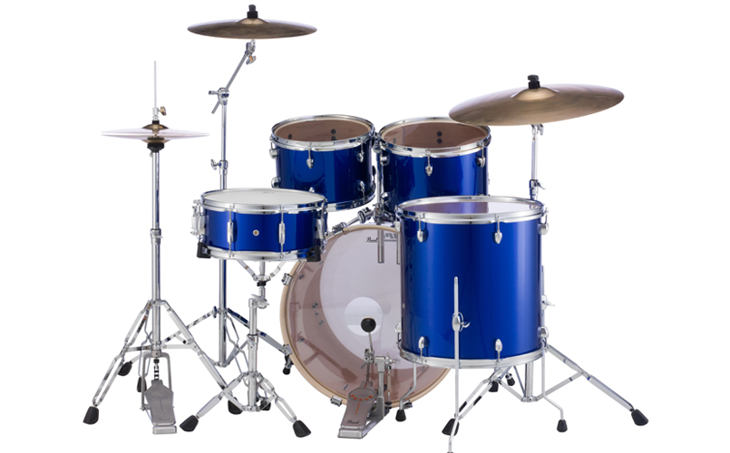 PEARL EXX EXPORT 22 FUSION+ DRUM KIT PACKAGE - HIGH VOLTAGE BLUE