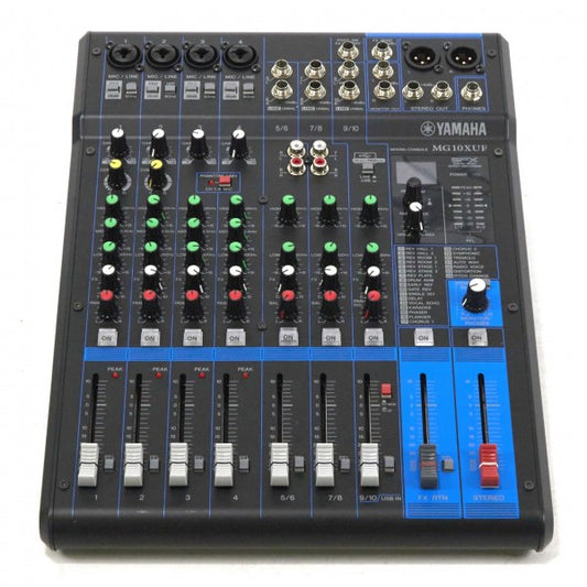 YAMAHA MG10FXU/A 10CH MIXER W/FX & USB