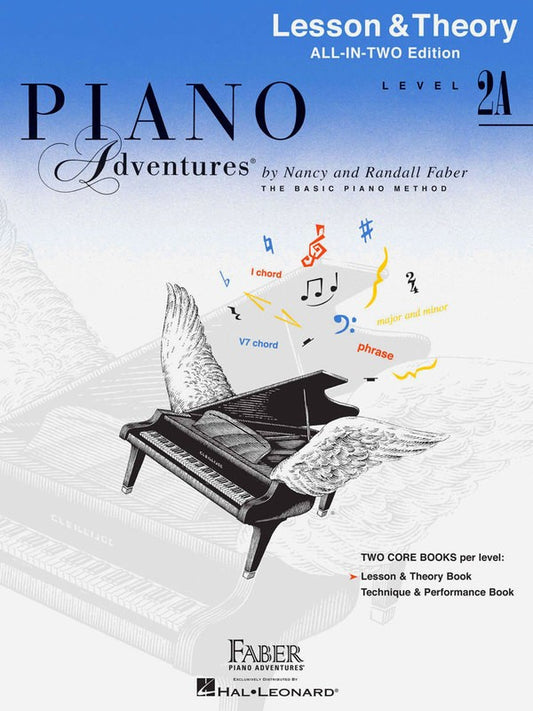 PIANO ADVENTURES ALL IN TWO LEVEL 2A