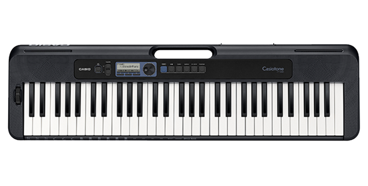 CASIO CTS-300BK TOUCH SENSITIVE KEYBOARD
