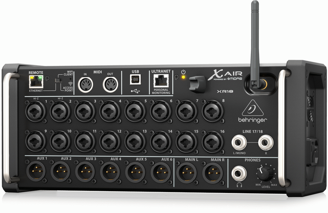 BEHRINGER X-AIR XR18 DIGITAL MIXER